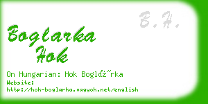 boglarka hok business card